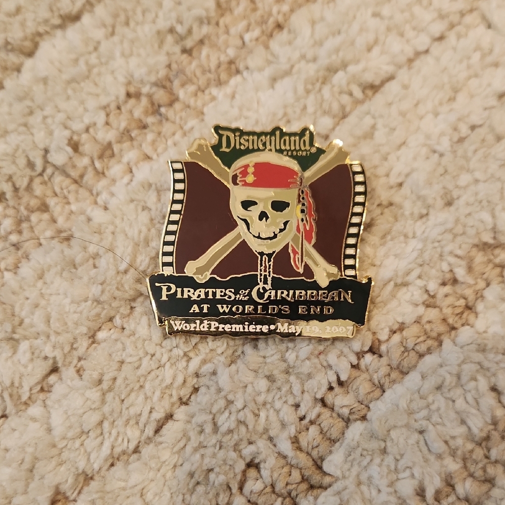 Disney Gold Collectible Pin